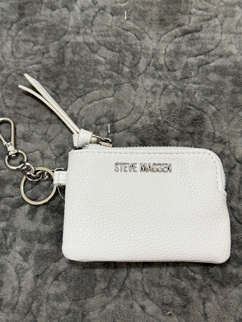 Steve Madden card and coin holder purse fob keychain brand new